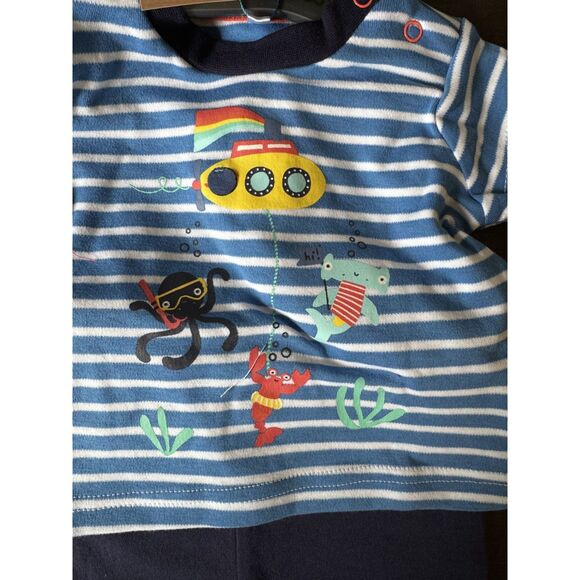 Lily & Jack Infant 2 Piece Blue and white - Ocean - Picture 3 of 4